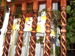 Spiral Baluster with Middle Globe SBMG